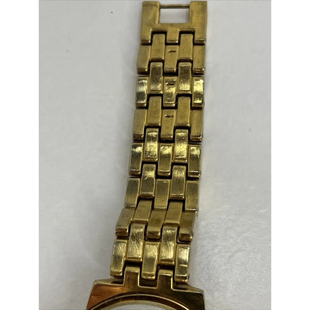 Avon Women's Watch Swarovski‎ Crystal Pave Dial Gold 6.75